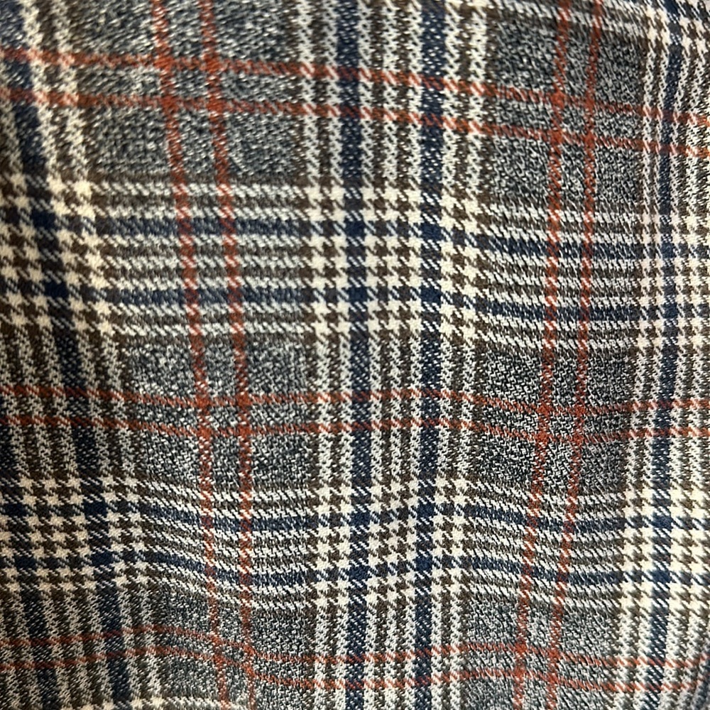 EDDIE BAUER Mens Plaid Button Down Long Sleeve Shirt 3558 Size L - Picture 3 of 9